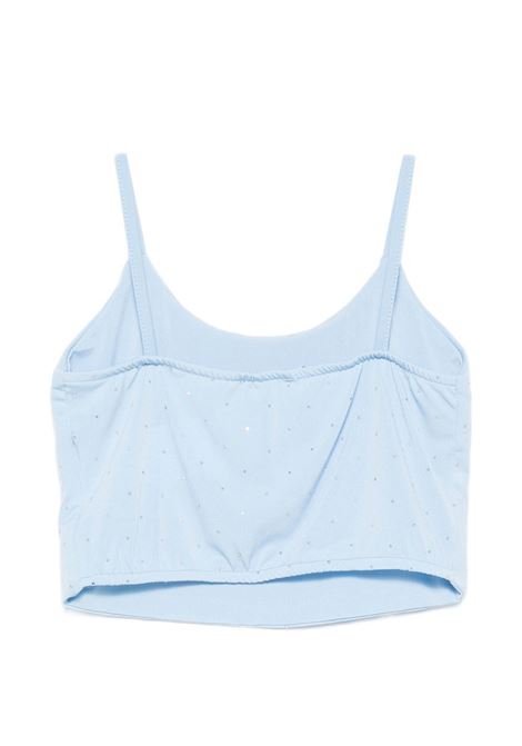 Top azzurro Lù-Lù BY MISS GRANT | LL4171AZZURRO